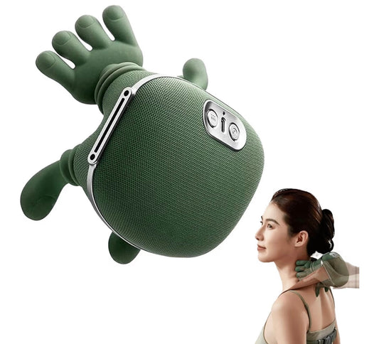Masseur Portable Épaules & Cou | Chaleur Apaisante & Thérapie par la Main